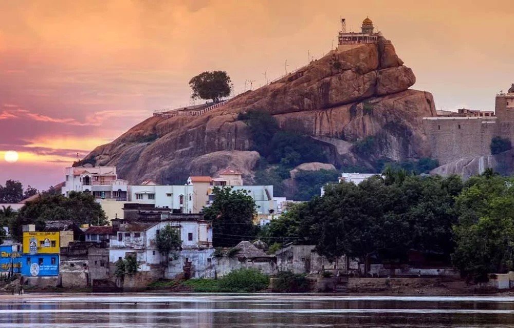 Rockfort Temple in Srirangam Pictures
